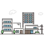 Residential Area SVG Icon